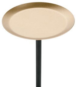 Sfeşnice, set de 3, negru / auriu, metal, CINDRO