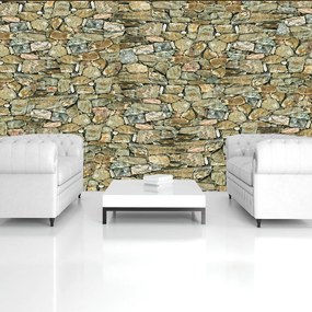 Fototapet - Stone Wall Rock (254x184 cm)