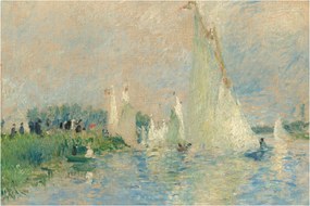 Tablou - Auguste Renoir, Regatta at Argenteuil, reproducere (90x60 cm)