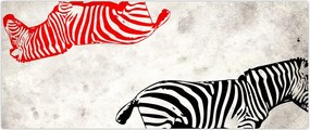 Tablou - Zebre (120x50 cm)