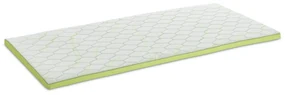 Topper cu 5 zone de confort Aloe Vera 4+1 80x200 cm