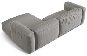 Colțar modular gri deschis (cu colț pe partea dreaptă) Martina – Micadoni Home