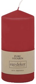 Lumânare Eco candles by Ego dekor Top,durată ardere 30 h, roșu
