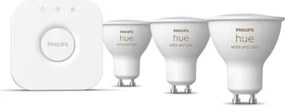 Set de bază Philips Hue WACA 3xGU10/4,2W/230V 2200-6500K + Hue Bridge