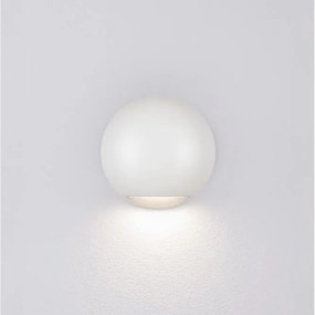 Aplica exterior cu iluminat jos LED IP65 PASSO alb