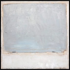 Tablou pictat manual 100x100 cm Blue Inside – Malerifabrikken