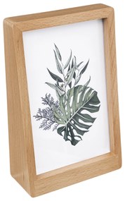 Rama foto din lemn de stejar, 10 x 15 cm