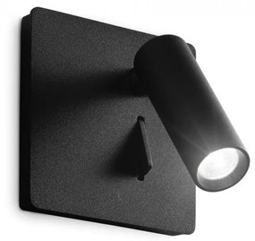 Aplica perete neagra Ideal-Lux Lite ap- 250113