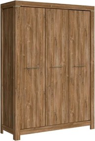 Dulap GENT, stejar, PAL, cu 3 usi, 150x56x210 cm