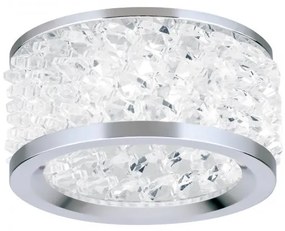 Spot incastrabil dimabil, cristal K10 Korb crom Str 10-461 chrom/EBL OR