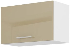 Dulap superior de bucătărie Lavera 60 GU 36 1F (alb + capuccino lucios). 1032380