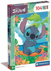 Disney Lilo și Stitch Tropical Puzzle Clementoni de 104 piese