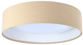 LED Plafonieră GALAXY 1xLED/24W/230V bej/ alb