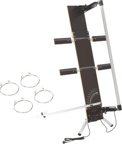 vidaXL Tăietor de spumă cu picioare 200 W placaj