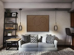 Tablou / Basorelief decoratiune perete Geomia 120x90cm