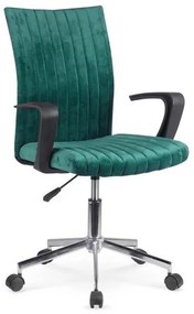 Fotoliu de birou Delmy (verde închis). Promo -6%. 1048761