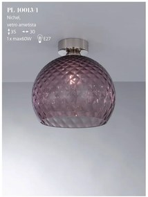 Plafoniera moderna design italian 10013 Amethyst