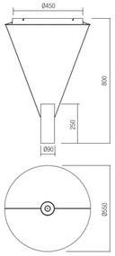 Lustră LED dimabilă pe cablu Redo 01-1971 ESSENCE LED/36W/230V 3000K alb