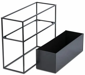 Suport pentru flori 50x64 cm, negru