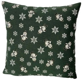 Husă de pernă cu motive de iarnă