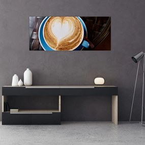 Tablou - Latte art (120x50 cm), în 40 de alte dimensiuni noi