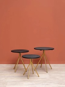 Set 3 masute laterale din lemn de mango, Supremes