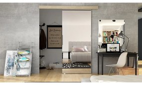 Uși culisante Clayton 80 II (stejar sonoma + oglindă). 1058792