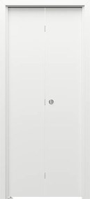 Usa de interior plianta   pliabila BETA ST, 140-160, Alb, Folie Decor, 780 x 2070