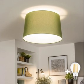 Brilagi - Lustră aplicată LED CERIA, 1xE27/40W/230V, Ø 45 cm, verde