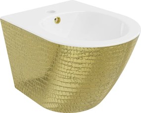 Mexen Lena bideu suspendat, alb/model auriu cu solzi - 35224808