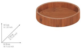 Organizator pentru mirodenii rotativ din bambus ø 29 cm Mera – Wenko