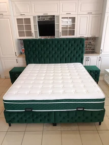 SET ROYAL PAT MATRIMONIAL+ 2 NOPTIERE 180X200 CM  saltea inclusa