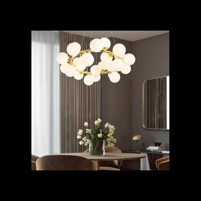 Lustra LED cu 25 Globuri Elit'S Mat, 75W
