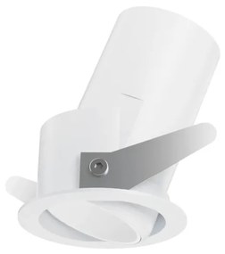 Mini Spot LED incastrabil, ajustabil Quark fi 12w 3000k, Alb