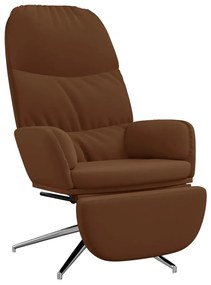 3097381 vidaXL Scaun relaxare suport pentru picioare negru piele întoarsă eco