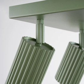 Spot Sollux SL.1621 KARBON 4xGU10/10W/230V verde