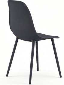 Set de gradina OSAKA SIRVON - 2 scaune si masa rotunda, antracit
