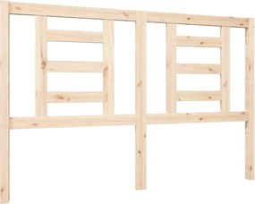 vidaXL Tăblie de pat, 146x4x100 cm, lemn masiv de pin