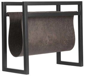 432787 LABEL51 Suport reviste, antracit, 45x20x38 cm