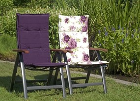 Scaun de grădină - reglabil ASS COMFORT - antracit + negru