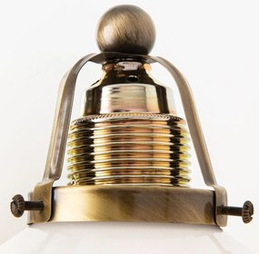 Aplica de perete realizata manual design rustic ARTDESIGN, patina/ champagne