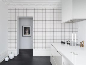 Fototapet, Climbing Clorofyl, White, repetitiv, Rebel Walls