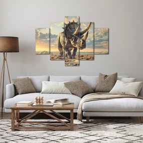 Tablou - Triceratops (150x105 cm)