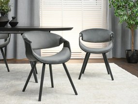 Scaun Bjorn K (gri + negru). 1110940