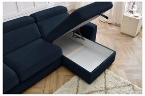 Colțar albastru închis extensibil (cu colț variabil) Monaco – Bobochic Paris