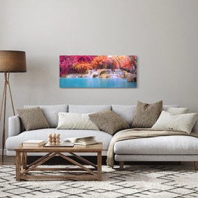Tablou lagyna turcuaz, Laos, Tat Kuang Si (120x50 cm)