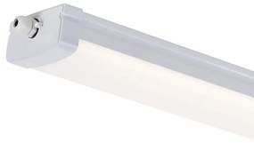 Plafoniera liniara LED cu senzor de miscare si protectie IP65 Burbank 90