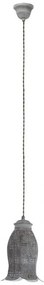 Pendul design rustic diam.16,5cm, H-110cm, 49208 EL