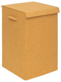 Cos rufe Concret Galben, poliester, 37 x 36.5 x H 60 cm, 74 litri, 2 compartimente