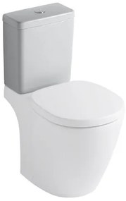 Rezervor Ideal Standard pentru vas wc pe pardoseala Connect Cube, alimentare laterala, alb - E797101